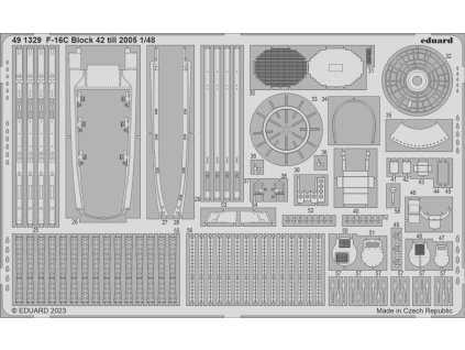 F-16C Block 42 till 2005 1/48 recommended for KINETIC
