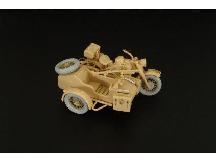 1/48 German Motorcycle&sidecar (Tamiya) PE set for Tamiya kit