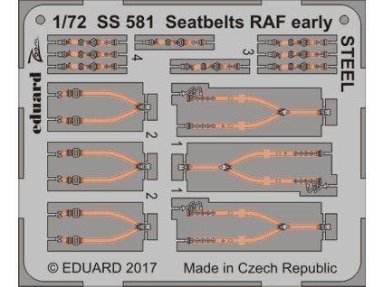 Seatbelts RAF early STEEL