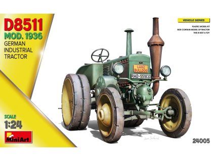 1/24 German Industrial Tractor D8511 Mod. 1936 - Miniart