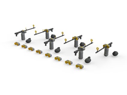 Do 17Z bomber guns 1/48 recommended for EDUARD/ICM