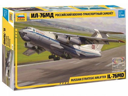 Zvezda 7011 - Russian strategic airlifter IL-76MD (1:144)