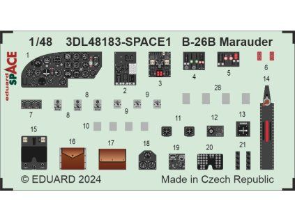 B-26B Marauder SPACE 1/48 recommended for ICM