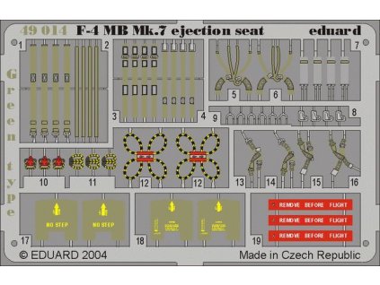 1/48 F-4 ejection seat green for HASEGAWA kit