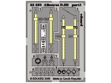 1/32 Albatros D.III for RODEN kit