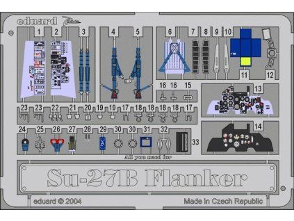 Su-27 Flanker B recommended for HASEGAWA/REVELL