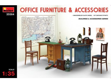 1/35 Office Furniture & Accessories