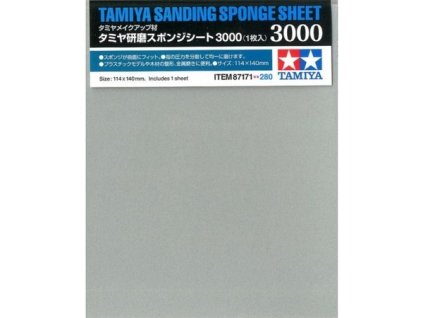 Tamiya 87171 Sanding Sponge Sheet 3000