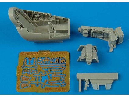1/72 J35Ö Draken cockpit set - HAS/REV