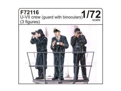 1/72 U-VII crew (guard with binoculars) (3 fig.)
