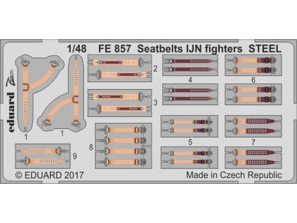 Seatbelts IJN fighters STEEL 1/48