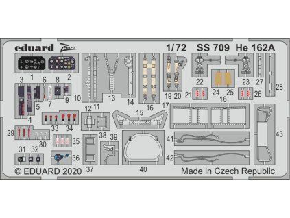 He 162A 1/72 recommended for SPECIAL HOBBY