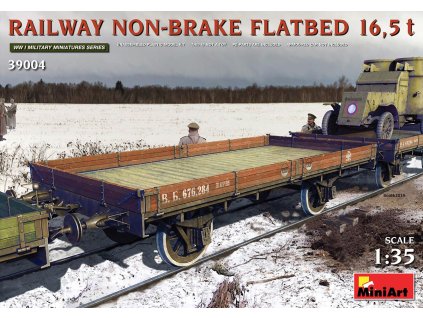 1/35 Railway Non-brake Flatbed 16,5 t - Miniart