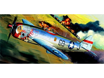 Academy 12491 - P-47D "BUBBLE-TOP" (1:72)