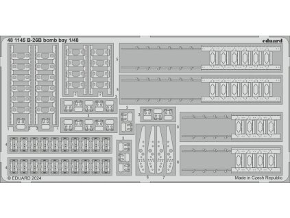B-26B bomb bay 1/48 recommended for ICM