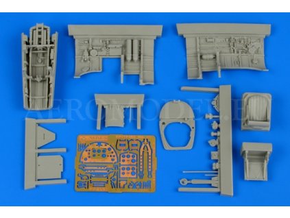 1/48 Spitfire Mk. IXc cockpit set