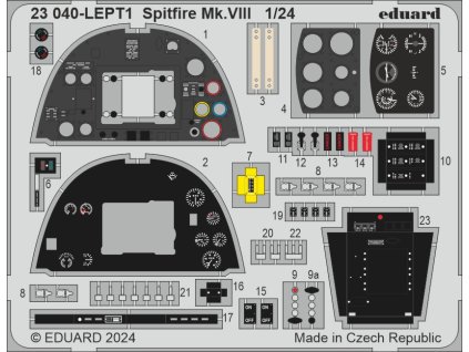 Spitfire Mk.VIII 1/24 recommended for AIRFIX