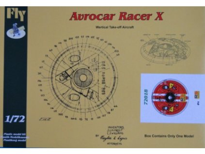 1/72 Avrocar Racer X  RS