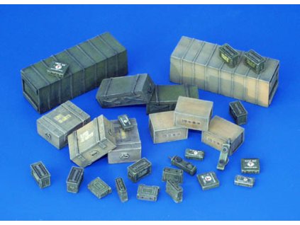 1/35 Ammunition Transportational Containers, Allies - WWII
