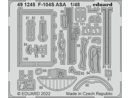 F-104S ASA 1/48 recommended for KINETIC