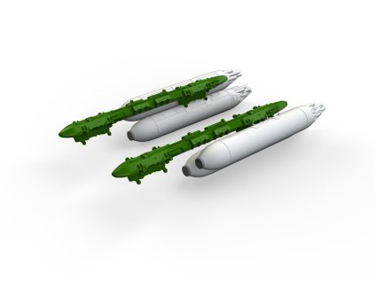 1/48 SUU-7 dispenser w/ extended tubes