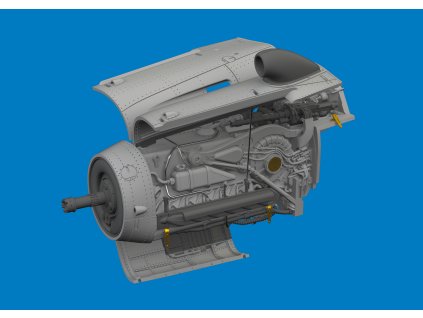 Bf 109G-10 Erla engine PRINT 1/72 recommended for EDUARD