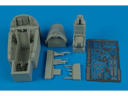 1/48 A-7D Corsair II cockpit set - HOBBY BOSS