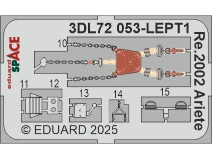 Re.2002 Ariete SPACE 1/72 recommended for ITALERI
