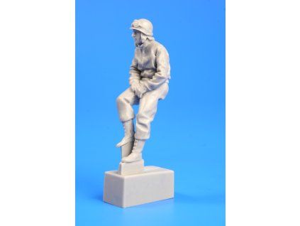 1/35 US WWII Tank Commander in turret, Winter 1944