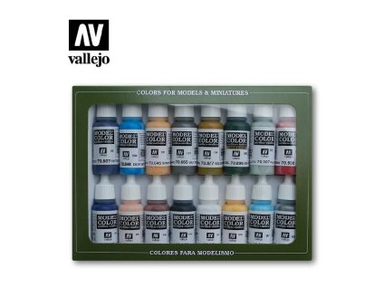 Vallejo Model Color 16 color Set 70111 American Civil War (16)