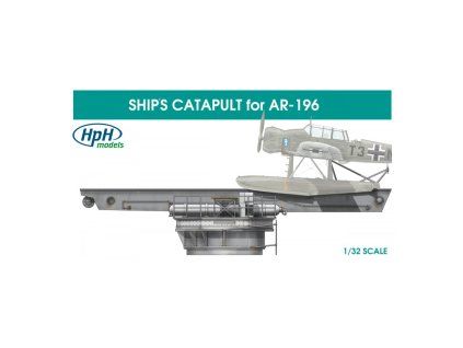 HPH 1/32 ship catapult for Arado Ar 196 – Box artwork