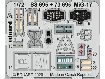 MiG-17 1/72 recommended for AIRFIX