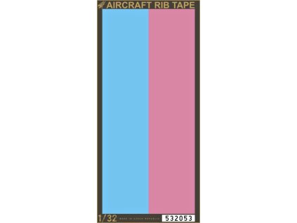 1/32 Aircraft Rib Tape - Decals Wood Grain - single colour (laser)