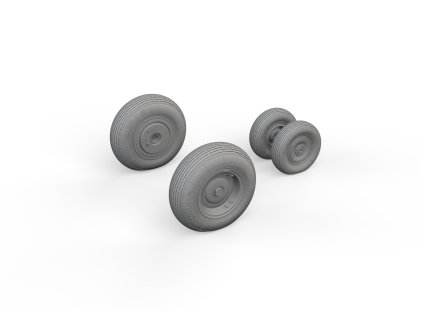 Mi-8MT wheels 1/48 recommended for ZVEZDA