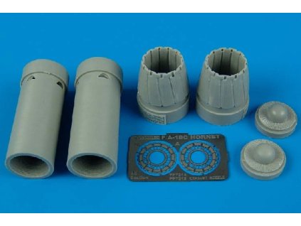 1/72 F/A-18C Hornet exhaust nozzles - closed position - ACADEMY