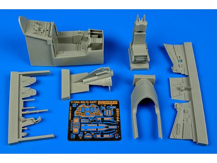 1/48 F-106A Delta Dart cockpit set - TRUMPETER