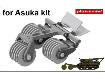1/35 T1E1 US Mine exploder for Sherman – Asuka