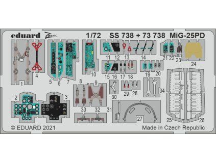 MiG-25PD 1/72 recommended for ICM