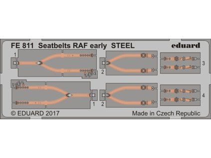 Seatbelts RAF early STEEL