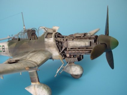 1/48 Ju 87D Stuka detail set - HASEGAWA