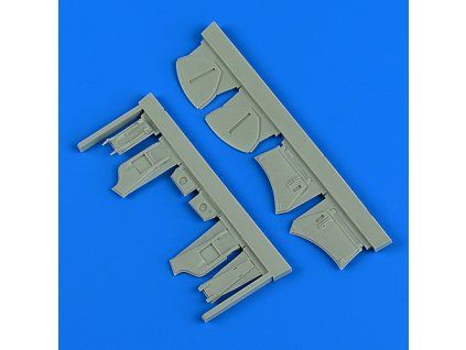 1/48 Hawker Hunter undercarriage covers - AIRFIX