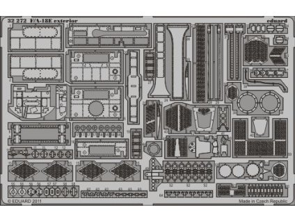 1/32 F/A-18E exterior for TRUMPETER kit