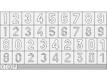 German Numbers Large