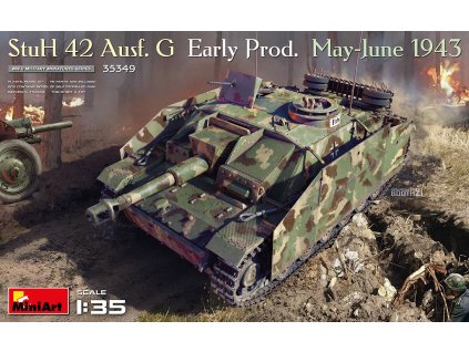 1/35 StuH 42 Ausf. G  Early Prod (May-June 1943) - Miniart