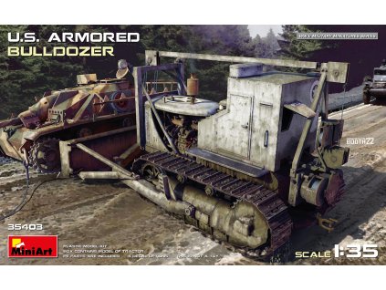 1/35 U.S. Armored Bulldozer - Miniart