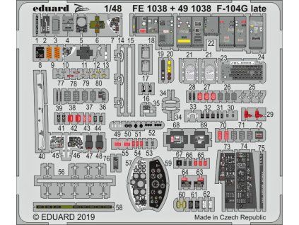 F-104G late 1/48 recommended for KINETIC