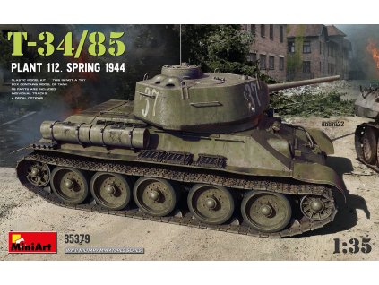 1/35 T-34-85  Plant 112. Spring 1944 - Miniart
