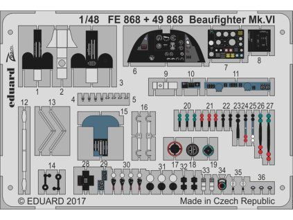 Beaufighter Mk.VI 1/48 recommended for TAMIYA
