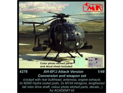1/48 AH-6F/J Attack version-conver.set for ACA