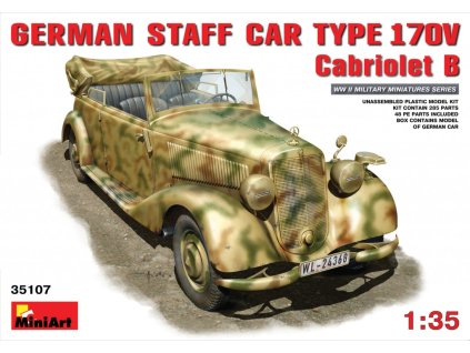 1/35 German Staff Car  Typ 170V. Cabriolet B